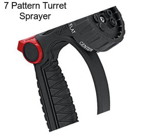 7 Pattern Turret Sprayer