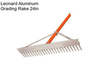 Leonard Aluminum Grading Rake 24in