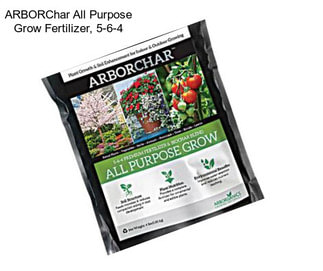 ARBORChar All Purpose Grow Fertilizer, 5-6-4