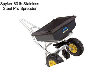 Spyker 80 lb Stainless Steel Pro Spreader