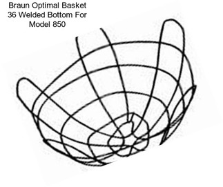 Braun Optimal Basket 36\