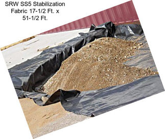 SRW SS5 Stabilization Fabric 17-1/2 Ft. x 51-1/2 Ft.