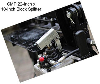 CMP 22-Inch x 10-Inch Block Splitter
