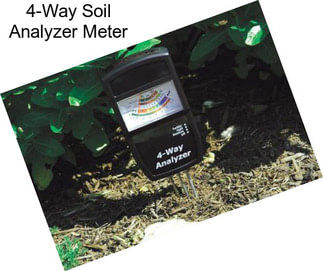 4-Way Soil Analyzer Meter