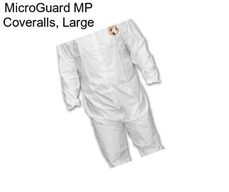 MicroGuard MP Coveralls, Large