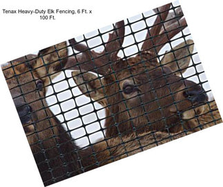 Tenax Heavy-Duty Elk Fencing, 6 Ft. x 100 Ft.