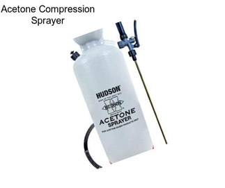 Acetone Compression Sprayer