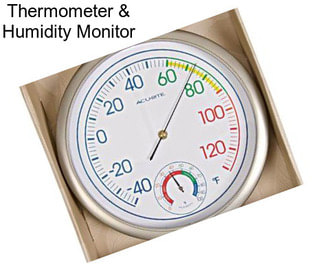 Thermometer & Humidity Monitor