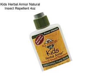 Kids Herbal Armor Natural Insect Repellent 4oz