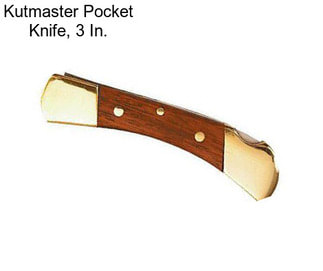 Kutmaster Pocket Knife, 3 In.