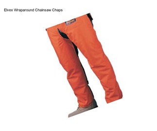 Elvex Wraparound Chainsaw Chaps