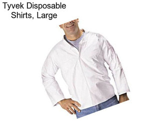 Tyvek Disposable Shirts, Large