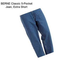 BERNE Classic 5-Pocket Jean, Extra Short