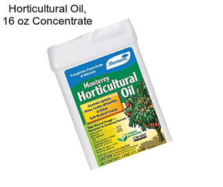 Horticultural Oil, 16 oz Concentrate