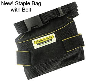 New! Staple Bag with Belt