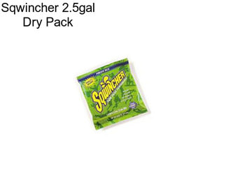 Sqwincher 2.5gal Dry Pack