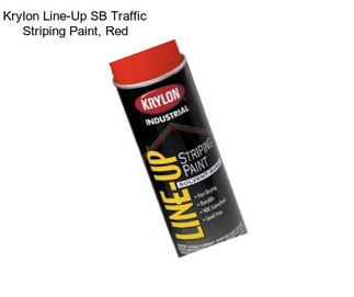 Krylon Line-Up SB Traffic Striping Paint, Red