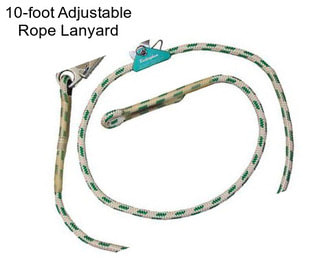 10-foot Adjustable Rope Lanyard