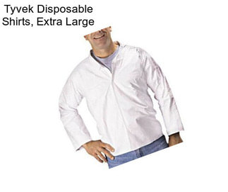 Tyvek Disposable Shirts, Extra Large