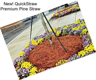 New! QuickStraw Premium Pine Straw