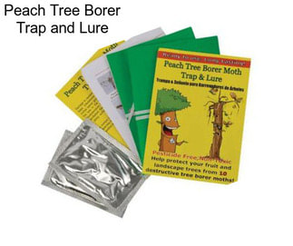 Peach Tree Borer Trap and Lure