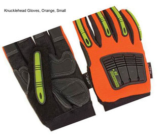 Knucklehead Gloves, Orange, Small