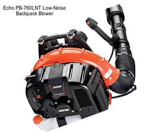 Echo PB-760LNT Low-Noise Backpack Blower