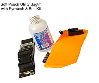 Soft Pouch Utility Bagtm with Eyewash & Belt Kit