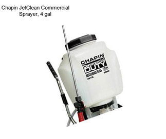 Chapin JetClean Commercial Sprayer, 4 gal