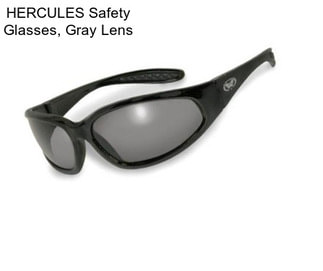 HERCULES Safety Glasses, Gray Lens