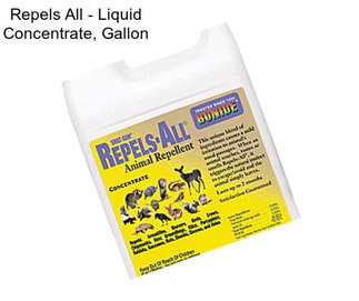 Repels All - Liquid Concentrate, Gallon