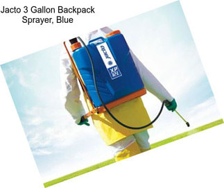 Jacto 3 Gallon Backpack Sprayer, Blue