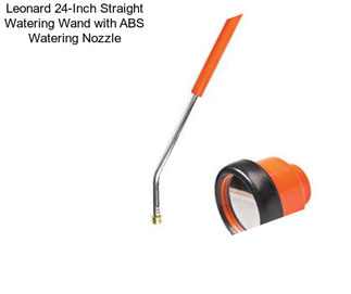 Leonard 24-Inch Straight Watering Wand with ABS Watering Nozzle