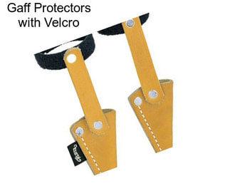 Gaff Protectors with Velcro