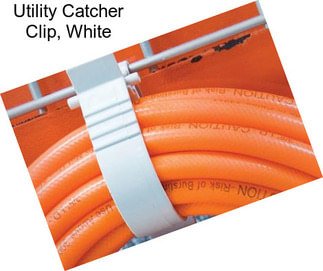 Utility Catcher Clip, White