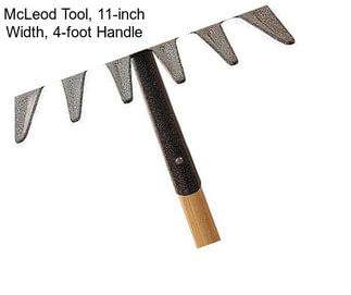 McLeod Tool, 11-inch Width, 4-foot Handle