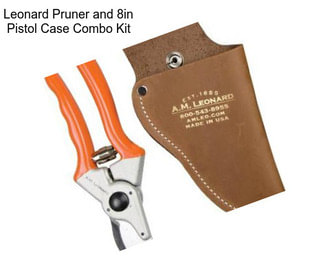 Leonard Pruner and 8in Pistol Case Combo Kit