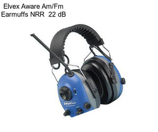 Elvex Aware Am/Fm Earmuffs NRR  22 dB