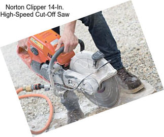 Norton Clipper 14-In. High-Speed Cut-Off Saw