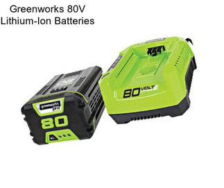 Greenworks 80V Lithium-Ion Batteries