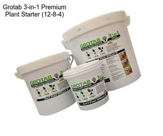 Grotab 3-in-1 Premium Plant Starter (12-8-4)