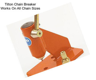 Tilton Chain Breaker Works On All Chain Sizes