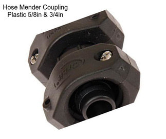 Hose Mender Coupling Plastic 5/8in & 3/4in