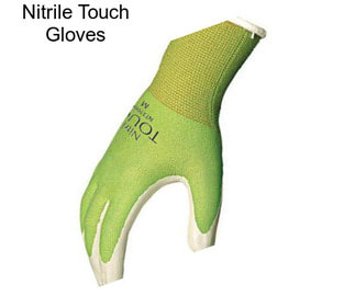 Nitrile Touch Gloves