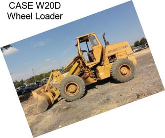 CASE W20D Wheel Loader