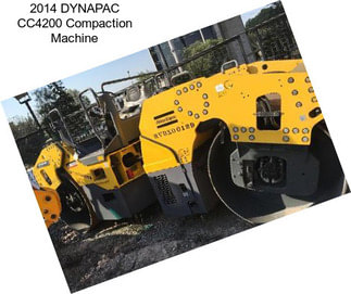 2014 DYNAPAC CC4200 Compaction Machine