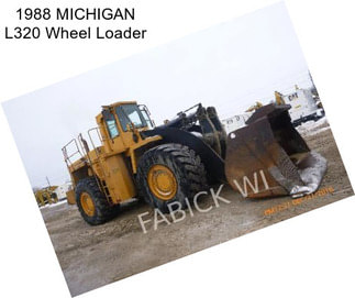 1988 MICHIGAN L320 Wheel Loader