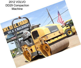 2012 VOLVO DD29 Compaction Machine