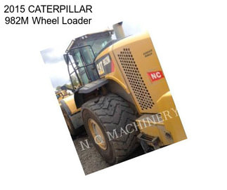 2015 CATERPILLAR 982M Wheel Loader