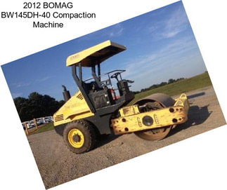 2012 BOMAG BW145DH-40 Compaction Machine